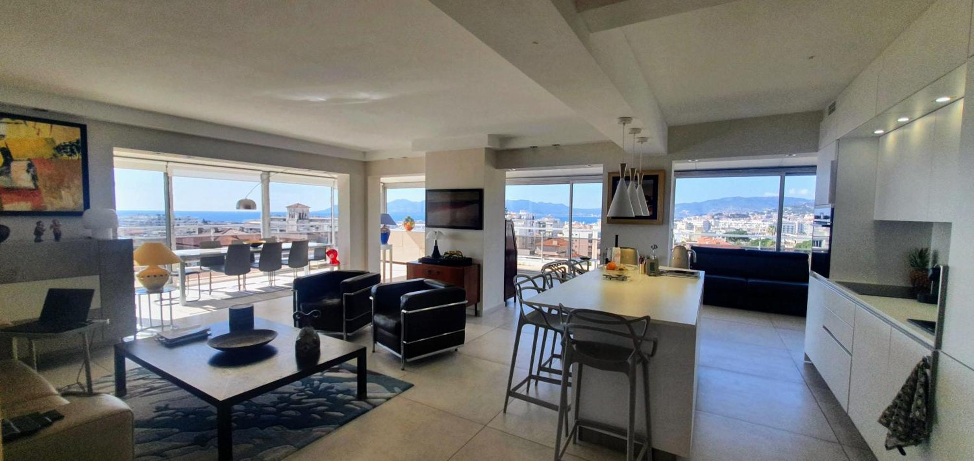 Villa Sur Le Toit - Vue Mer Exceptionnelle คานส์ ภายนอก รูปภาพ