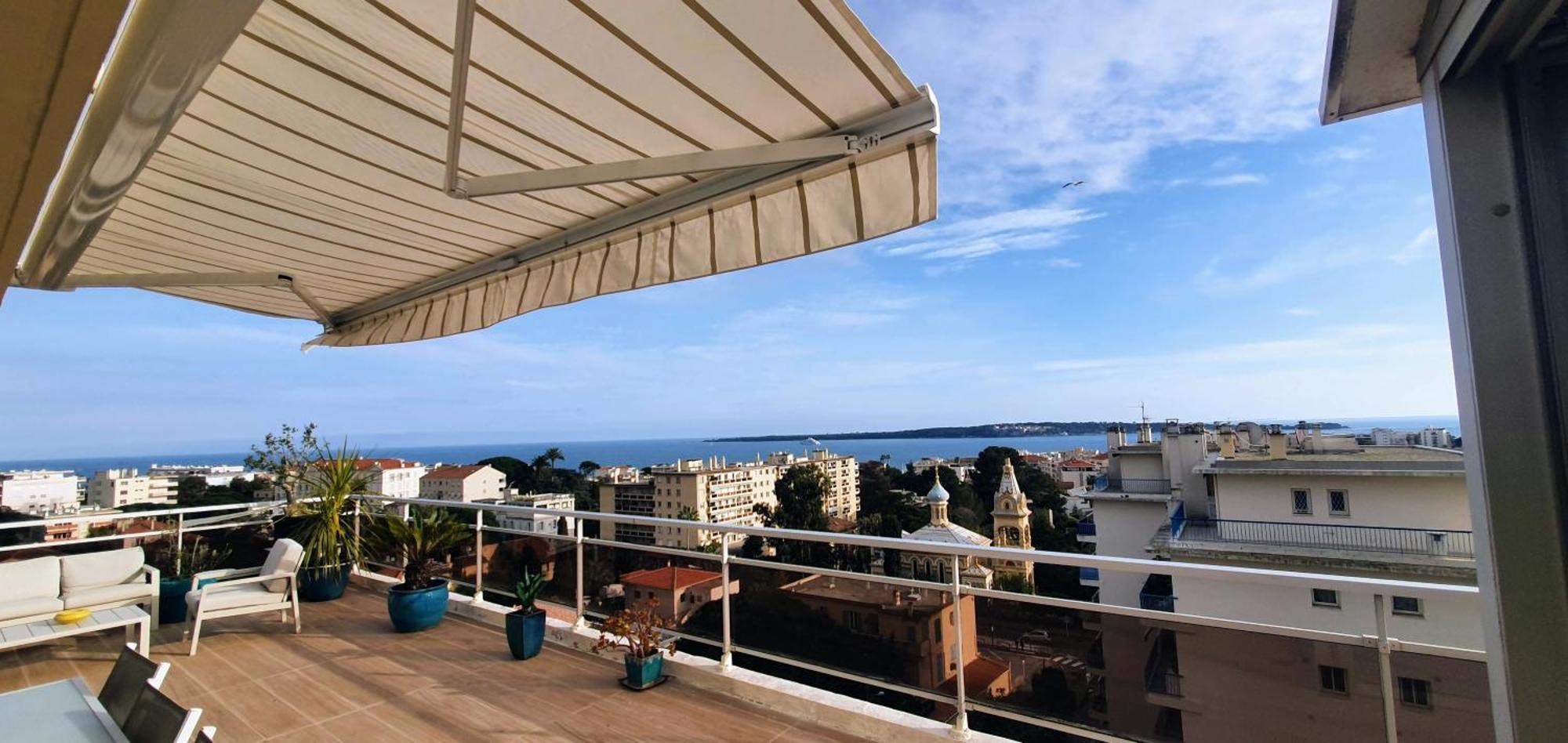 Villa Sur Le Toit - Vue Mer Exceptionnelle คานส์ ภายนอก รูปภาพ