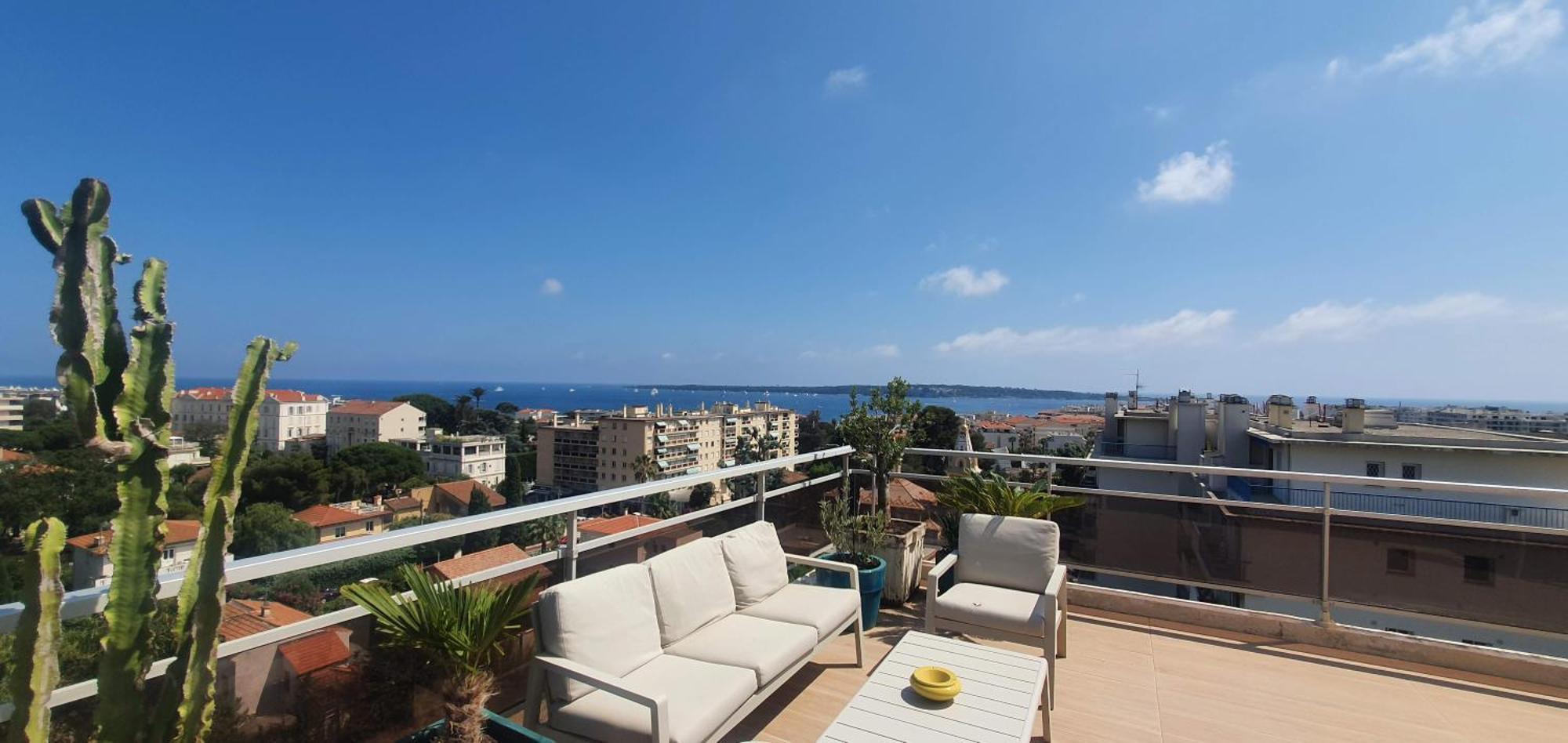 Villa Sur Le Toit - Vue Mer Exceptionnelle คานส์ ภายนอก รูปภาพ