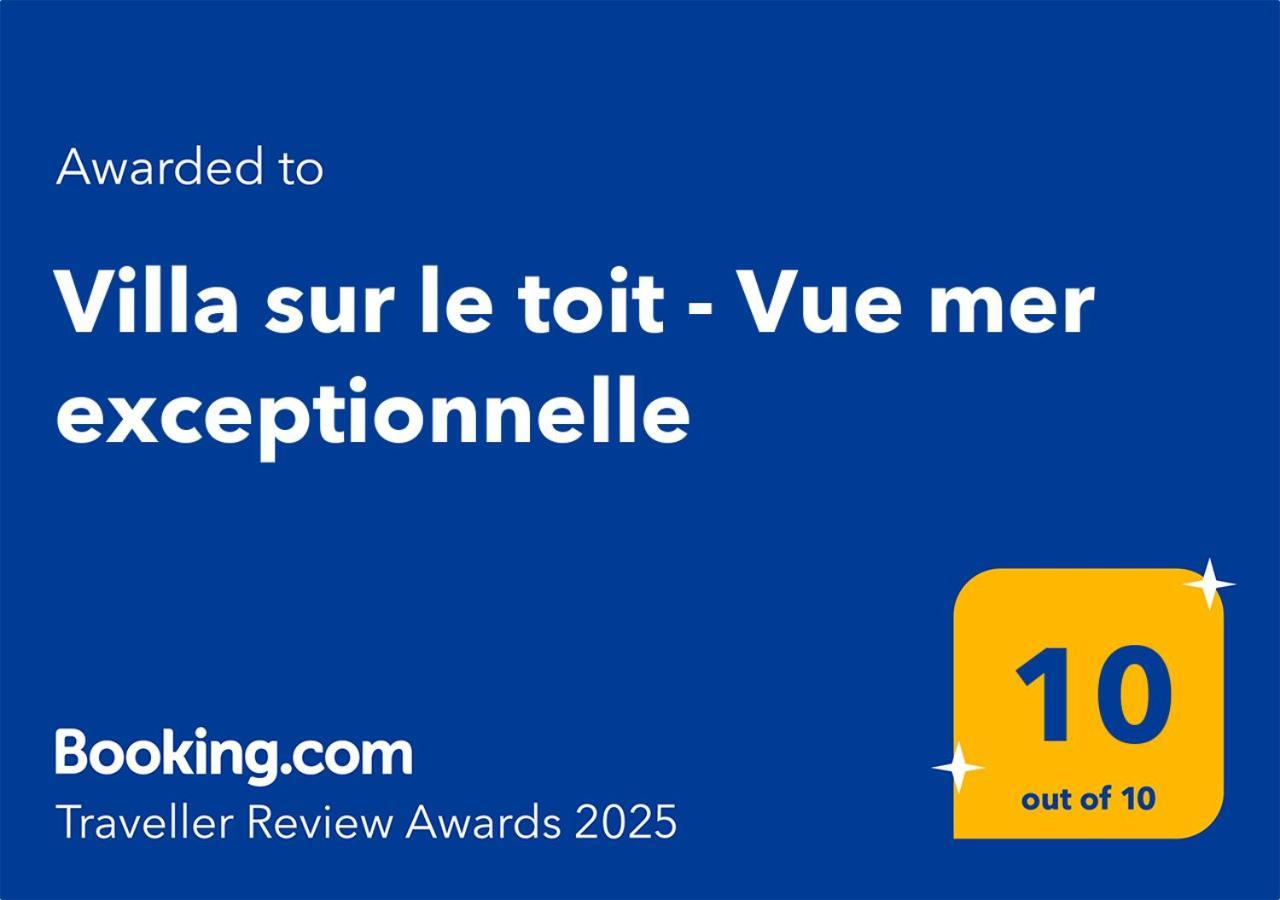 Villa Sur Le Toit - Vue Mer Exceptionnelle คานส์ ภายนอก รูปภาพ