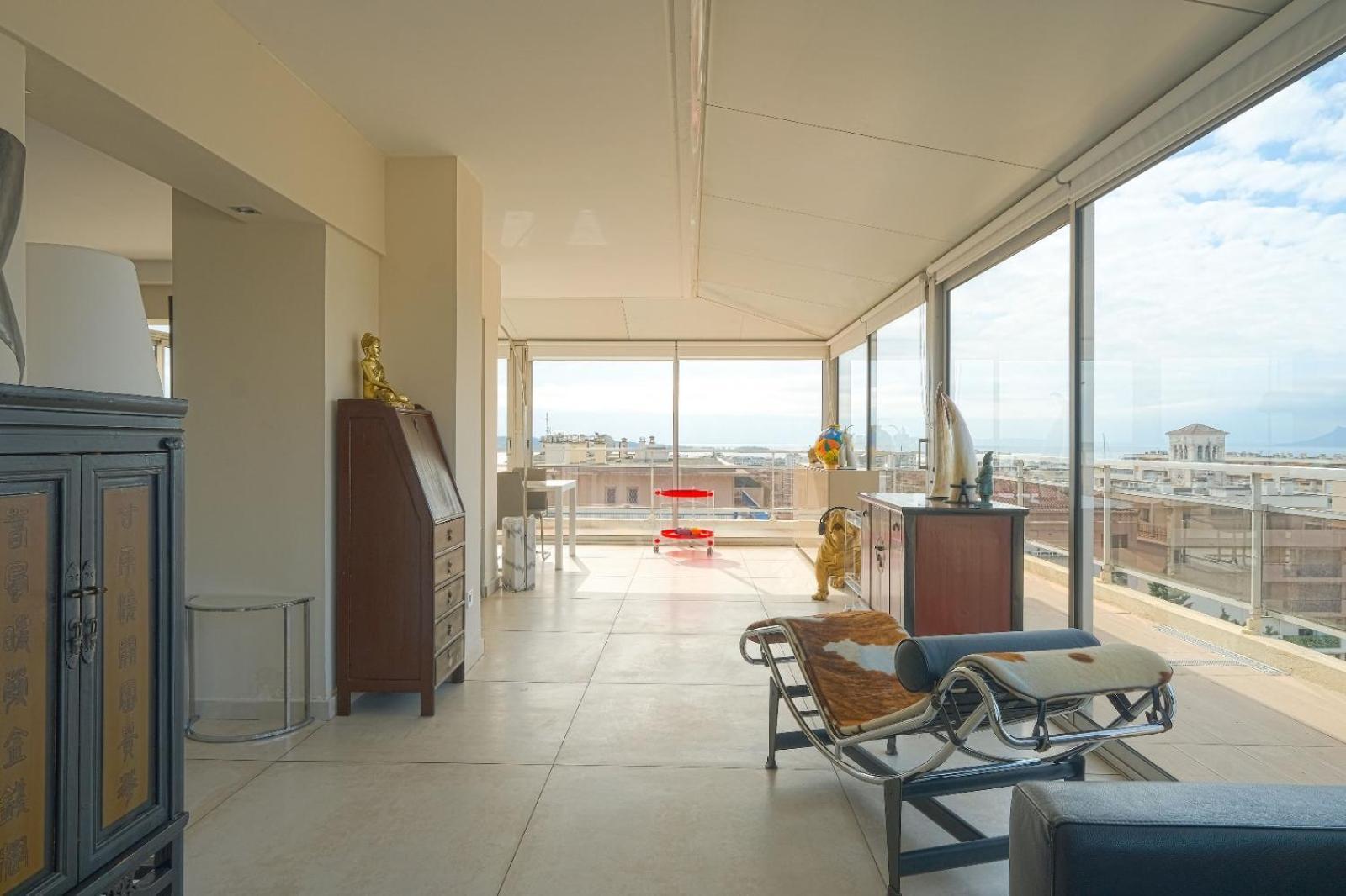 Villa Sur Le Toit - Vue Mer Exceptionnelle คานส์ ภายนอก รูปภาพ