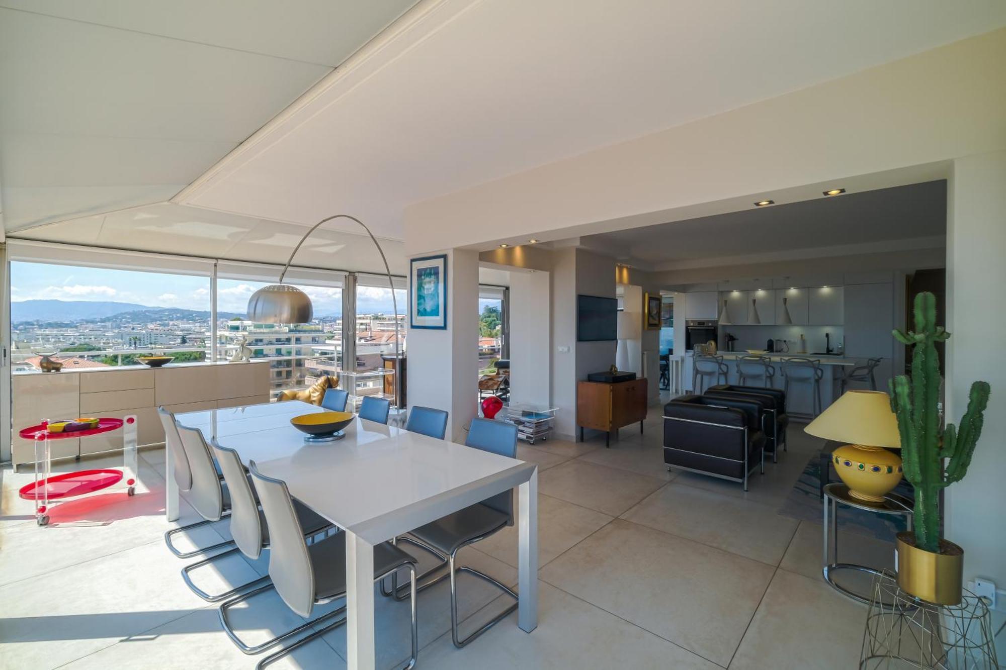 Villa Sur Le Toit - Vue Mer Exceptionnelle คานส์ ภายนอก รูปภาพ