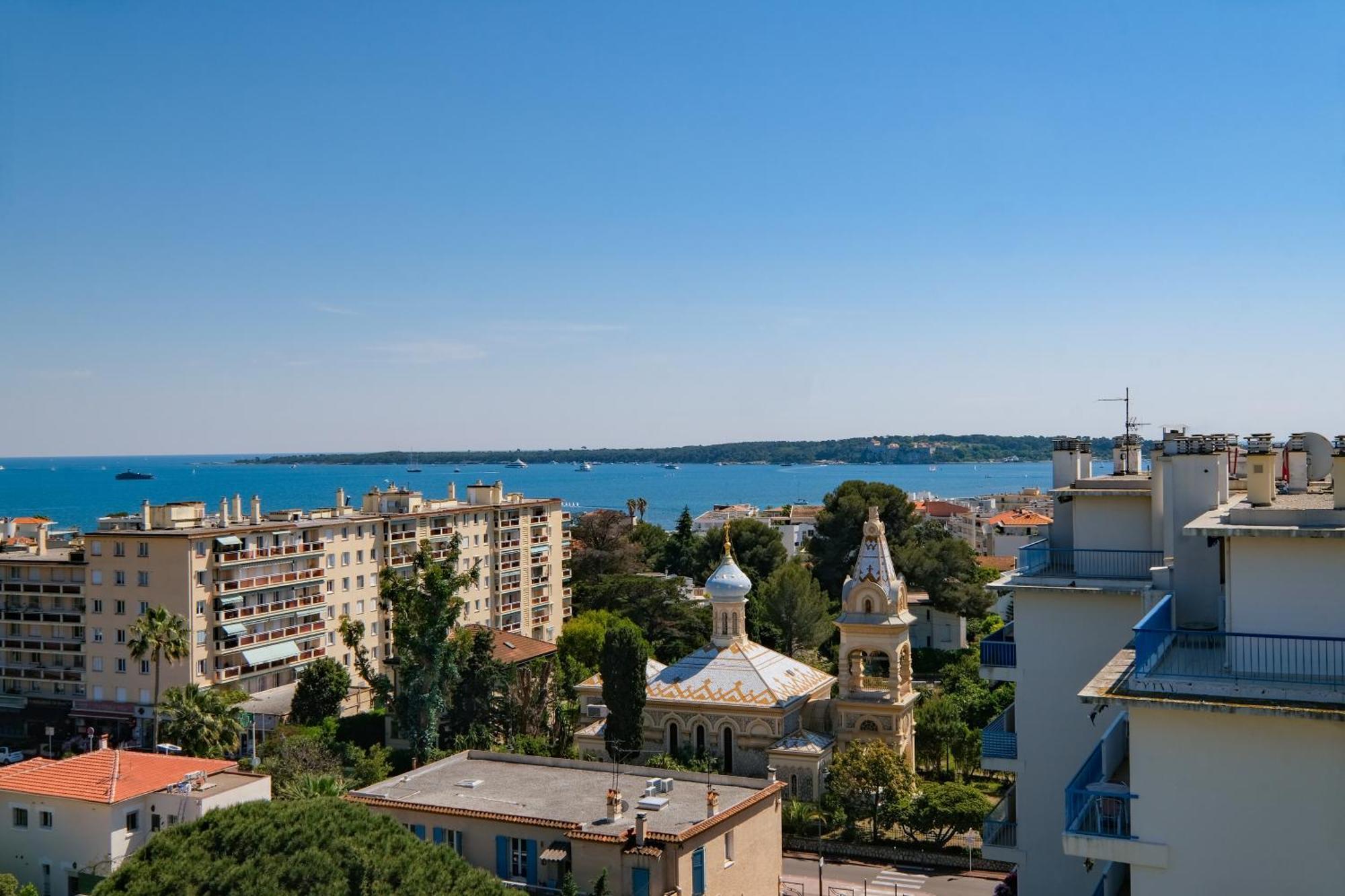Villa Sur Le Toit - Vue Mer Exceptionnelle คานส์ ภายนอก รูปภาพ