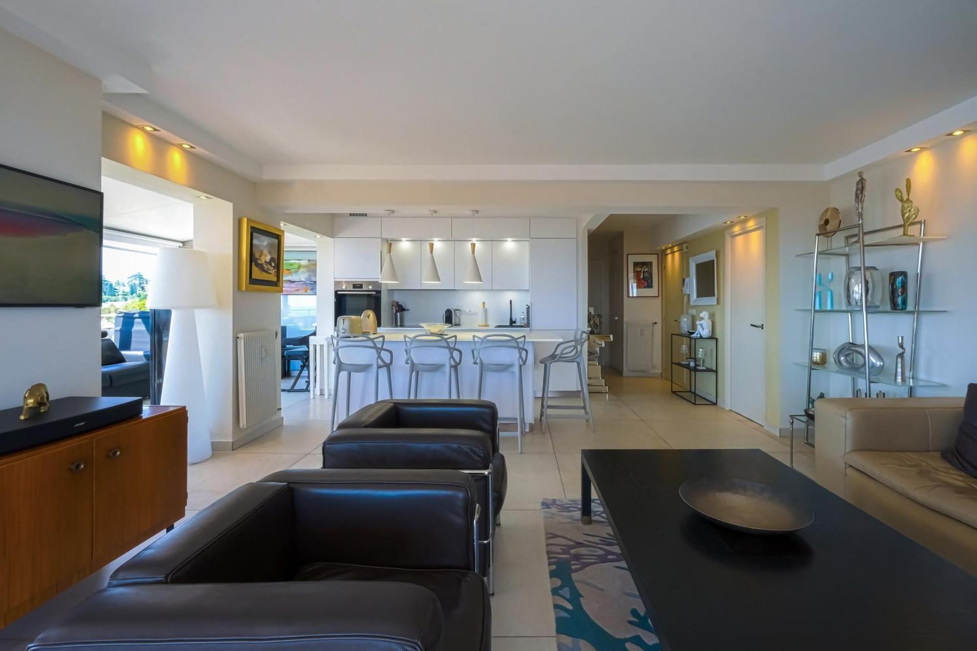 Villa Sur Le Toit - Vue Mer Exceptionnelle คานส์ ภายนอก รูปภาพ