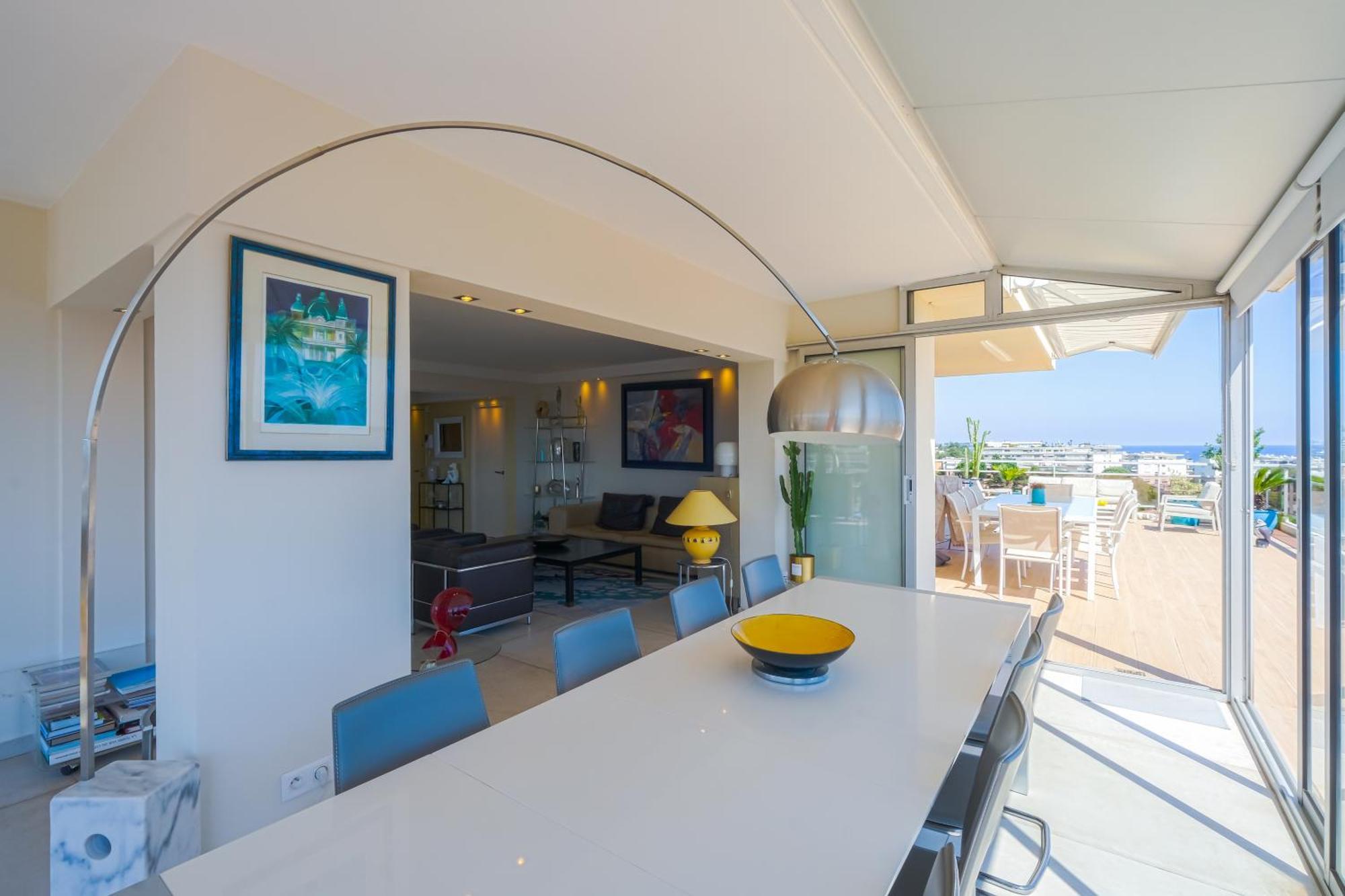 Villa Sur Le Toit - Vue Mer Exceptionnelle คานส์ ภายนอก รูปภาพ